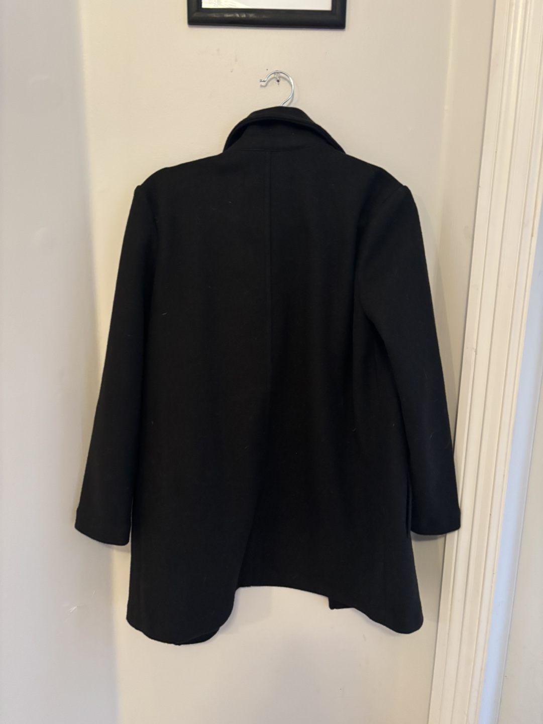 Love Tree Black Peacoat - Size Small - photo 3