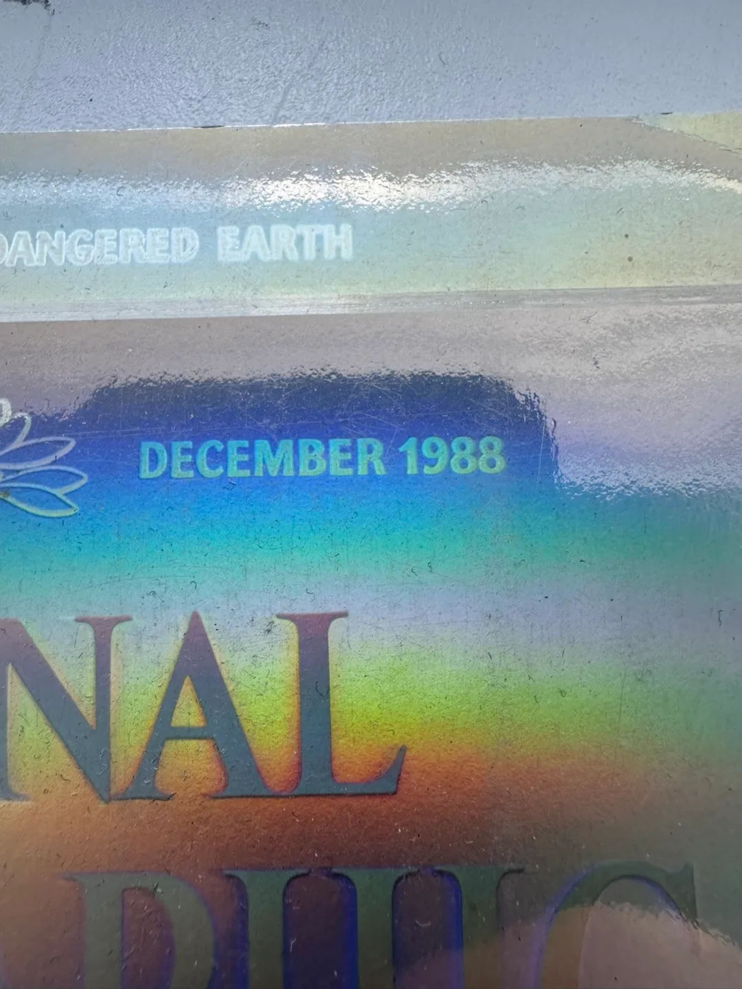 National Geographic Magazine - December 1988 - Endangered Earth image indicator(2)