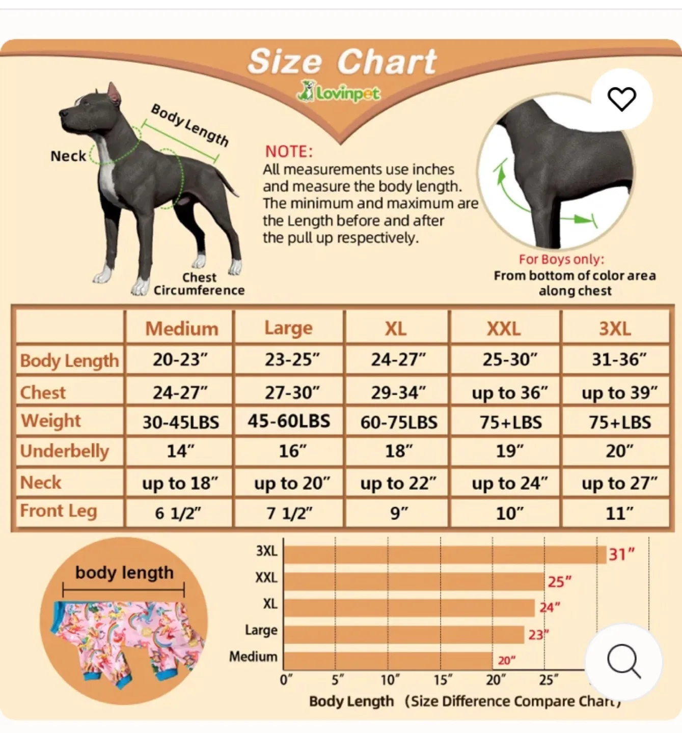 Dog Pajamas - Unicorn Print xxl image indicator(4)