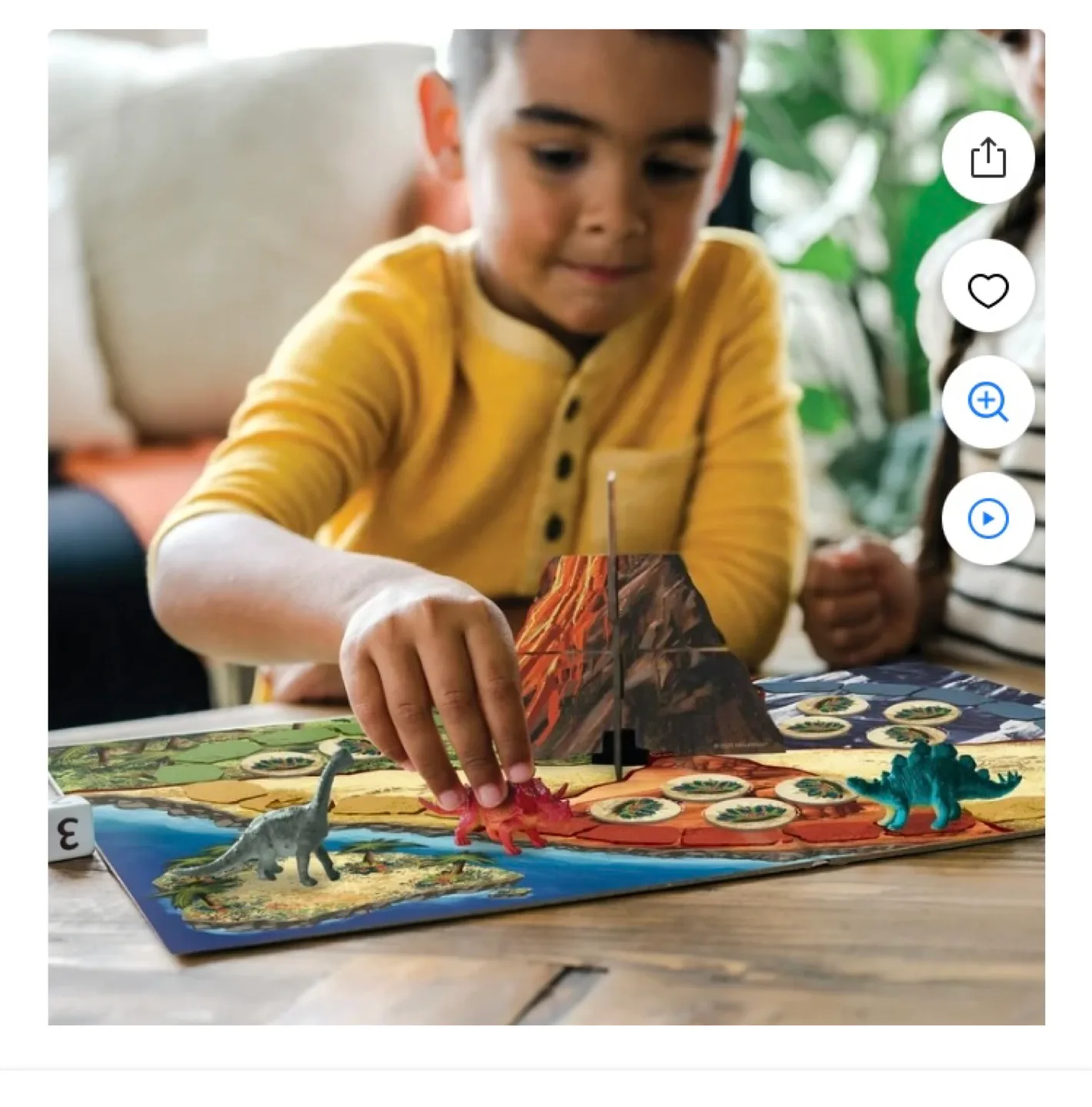 Peaceable Kingdom Dinosaur Escape Cooperative Game image indicator(10)