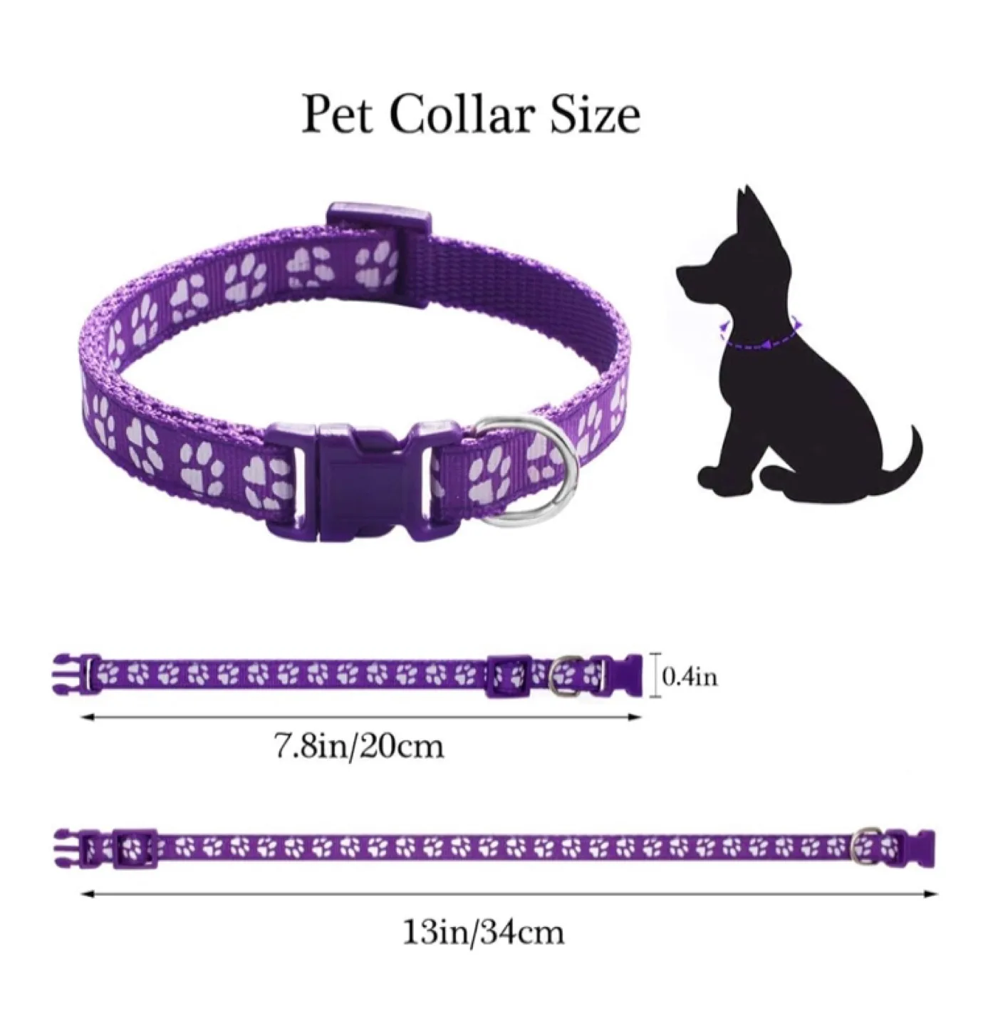 12 Pack Puppy Collars - Adjustable Pet Collars image indicator(3)
