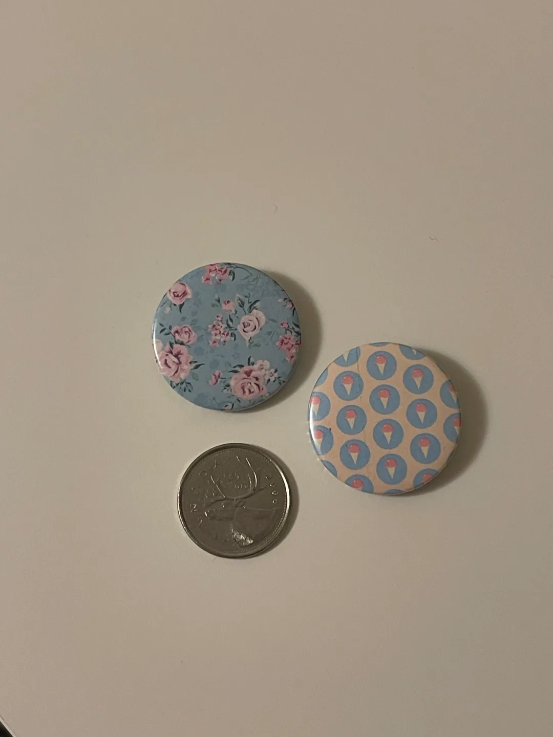 Two cute enamel pins for $4 image indicator(2)