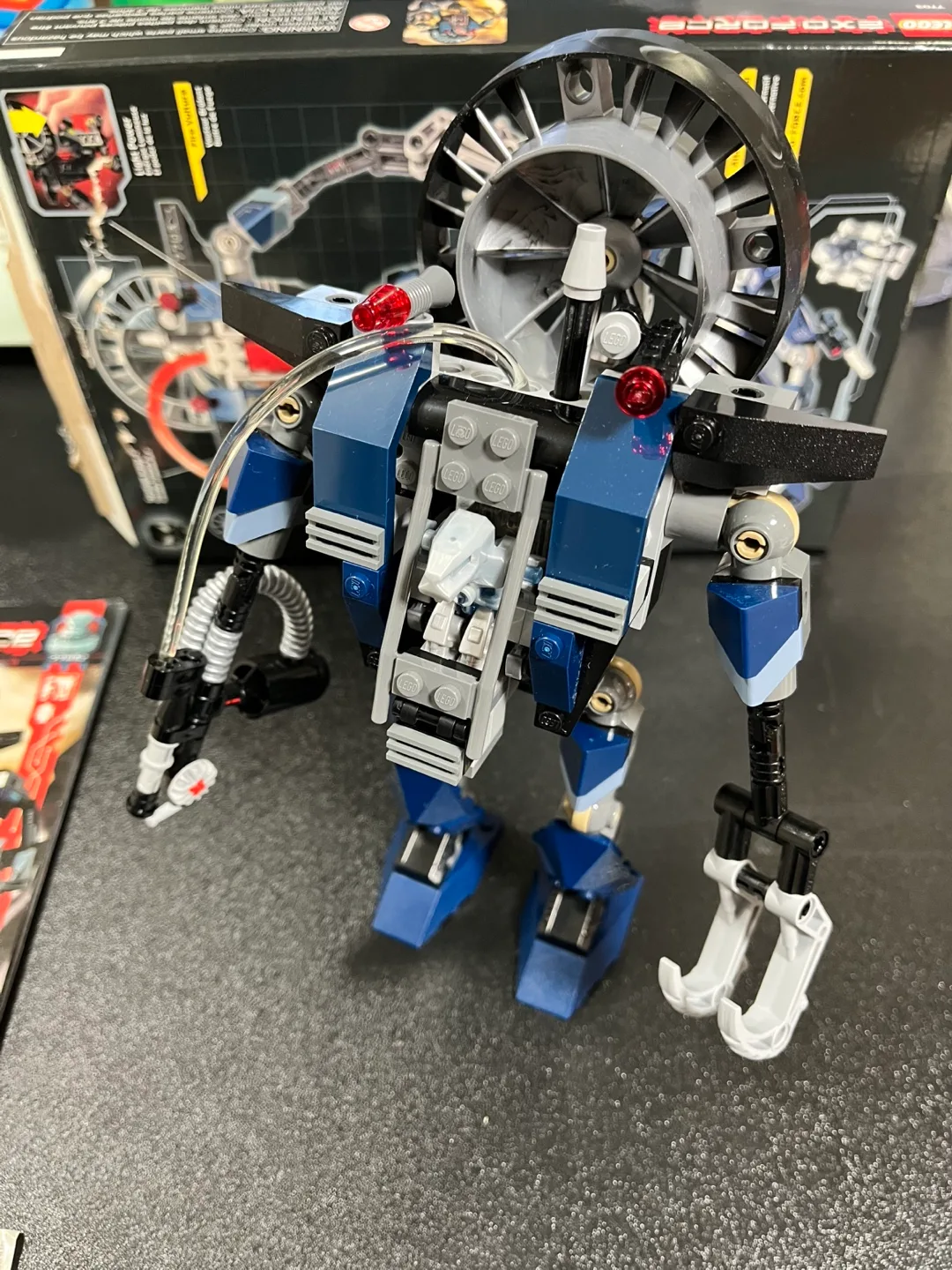 Lego Exo-Force Fire Vulture mech (set # 7703) image indicator(6)