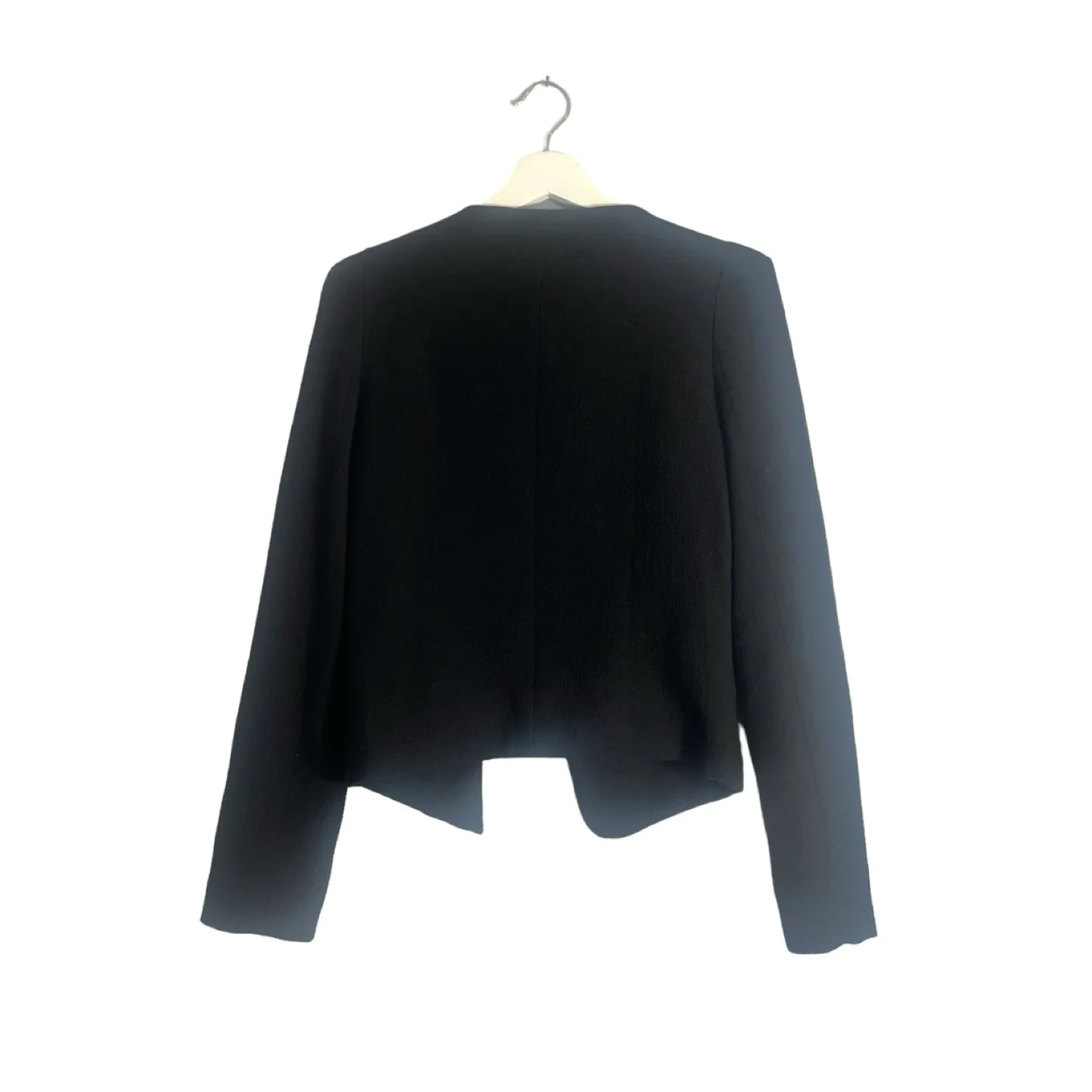 Everly Black Cropped Blazer Size Small image indicator(3)