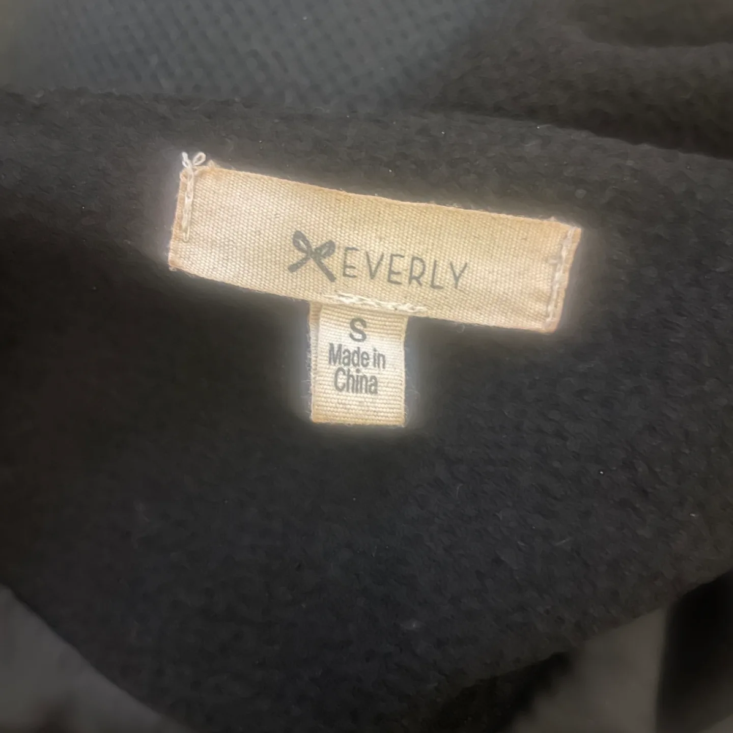 Everly Black Cropped Blazer Size Small image indicator(5)