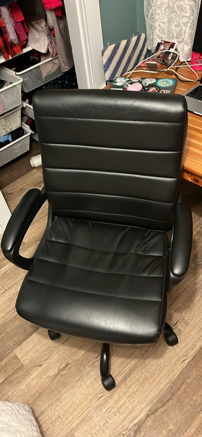 Black leather Office Chair