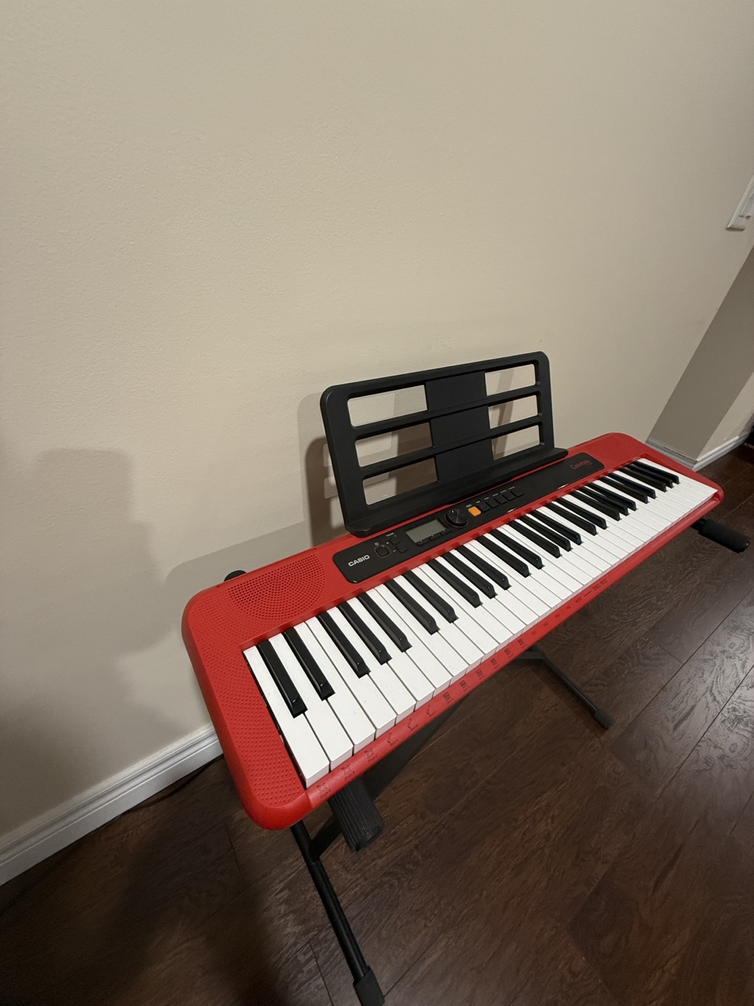 Casio CT-S1 Red Keyboard with Stand - photo 3