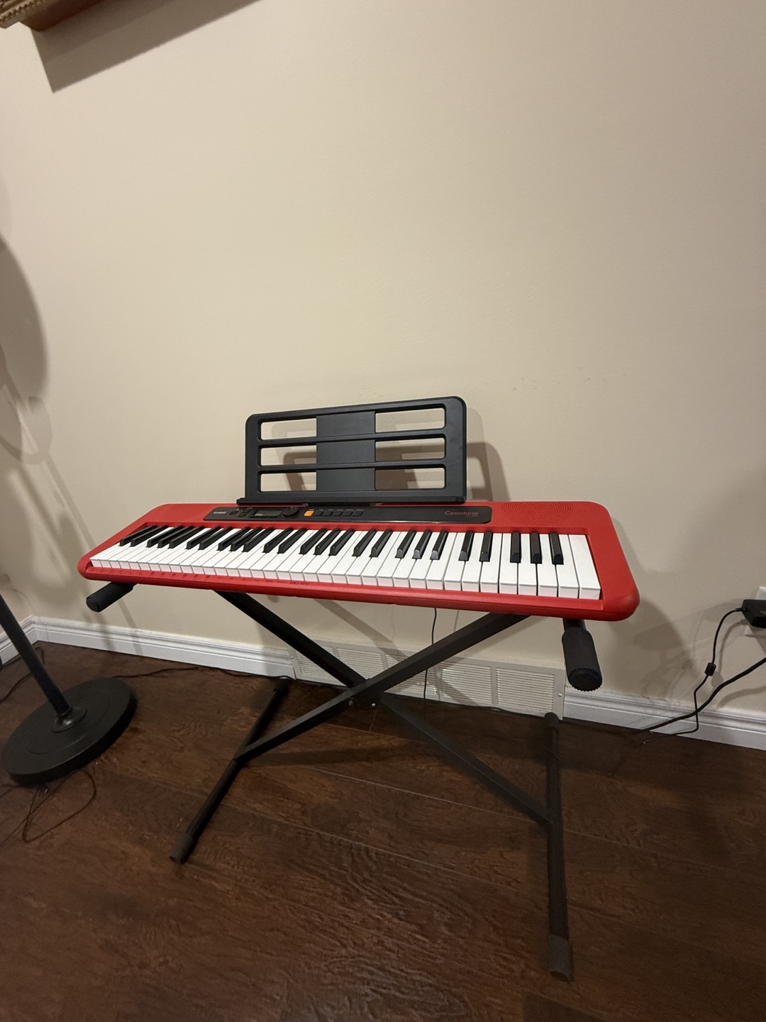 Casio CT-S1 Red Keyboard with Stand - photo 2