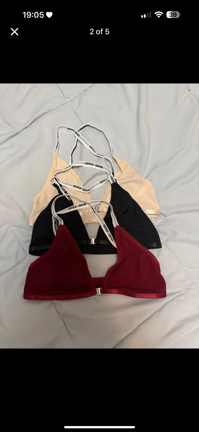 Bundle of 7 Bralettes - Various Colours & Styles thumbnail