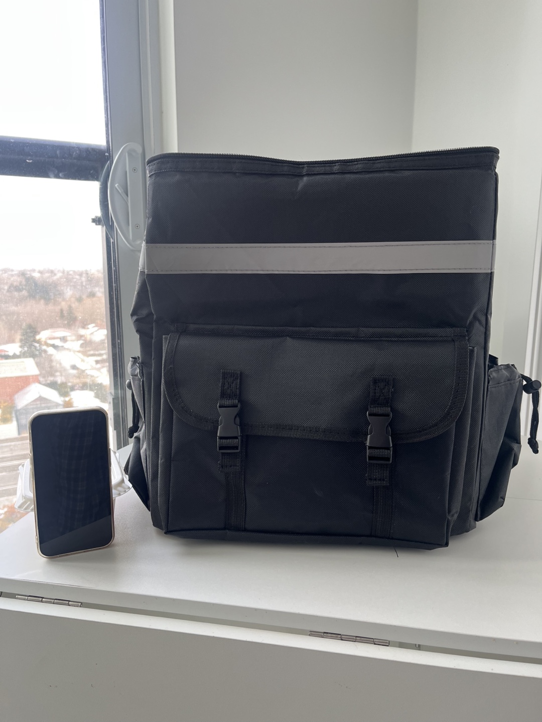 Large Insulated Delivery Bag Backpack - photo 3