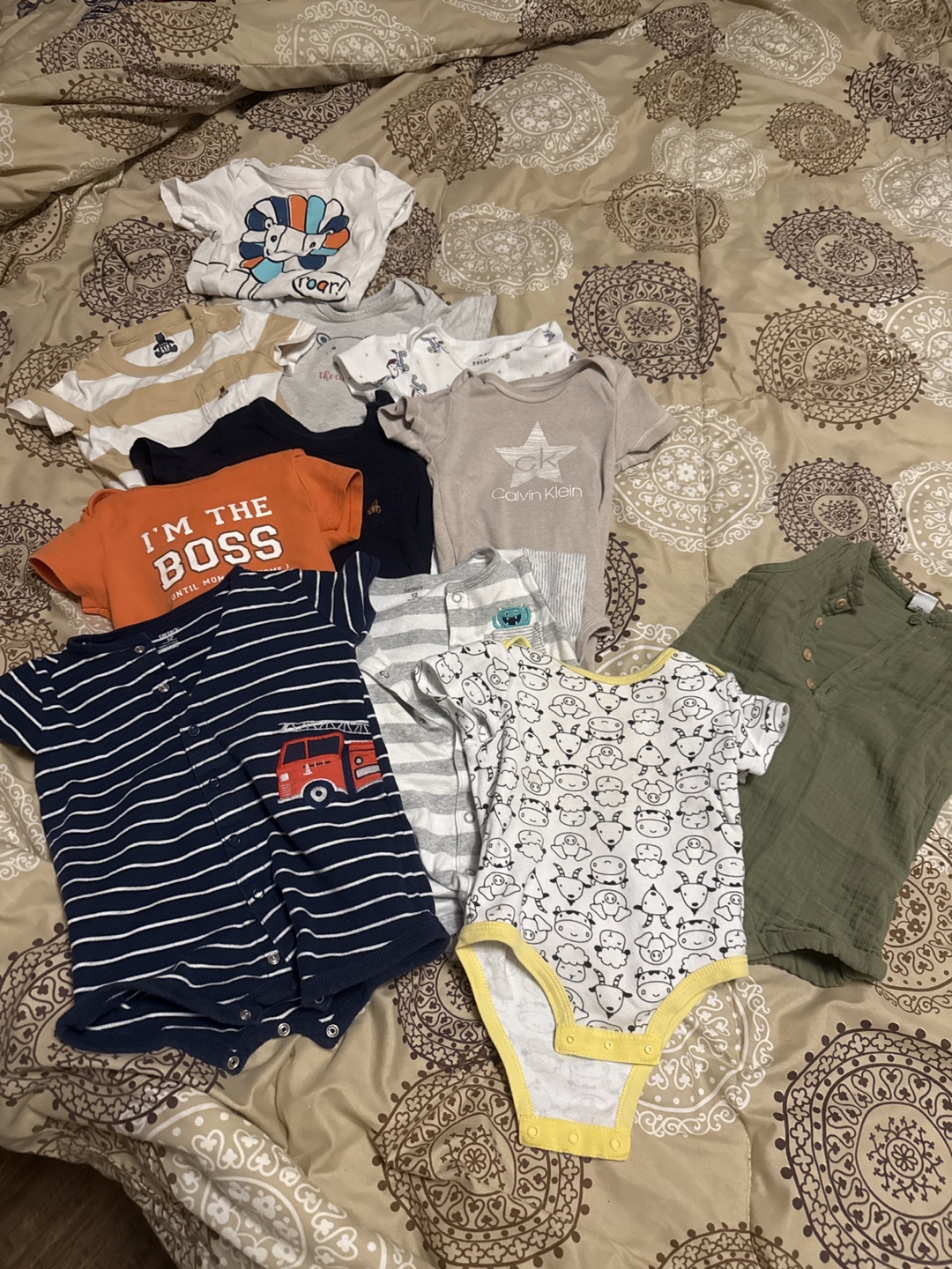 Bundle of Baby Boy Clothes - Size 12-18 Months