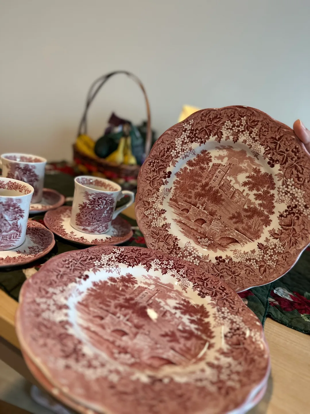 Vintage Churchill English Cottage Tea Set image indicator(5)