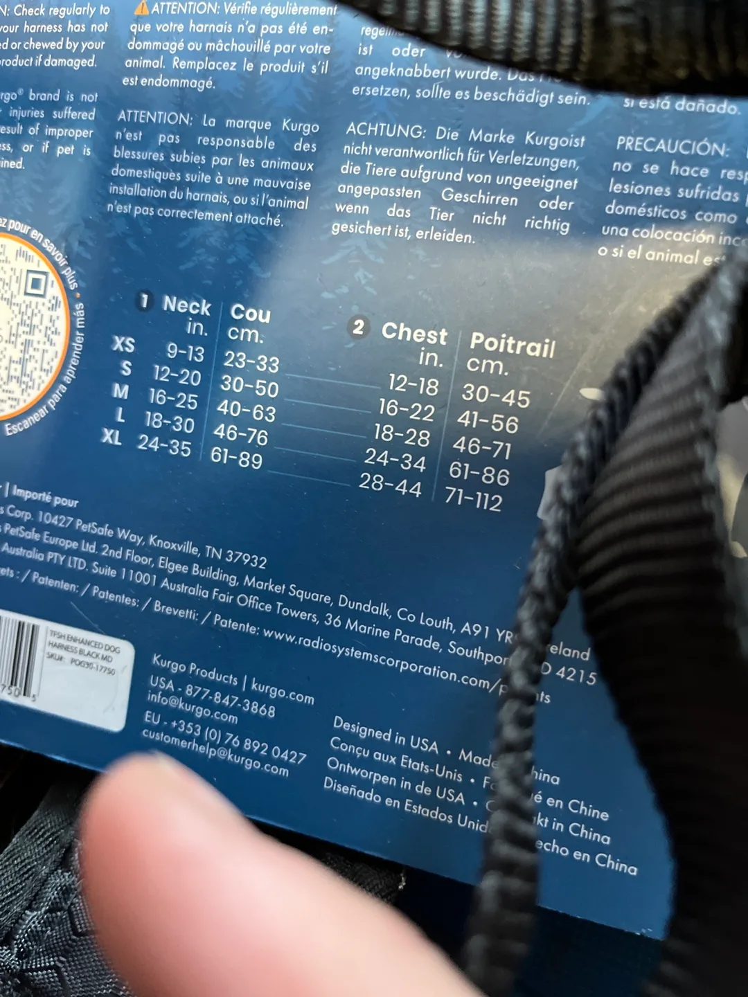 Kurgo Dog Harness, Size Medium image indicator(3)