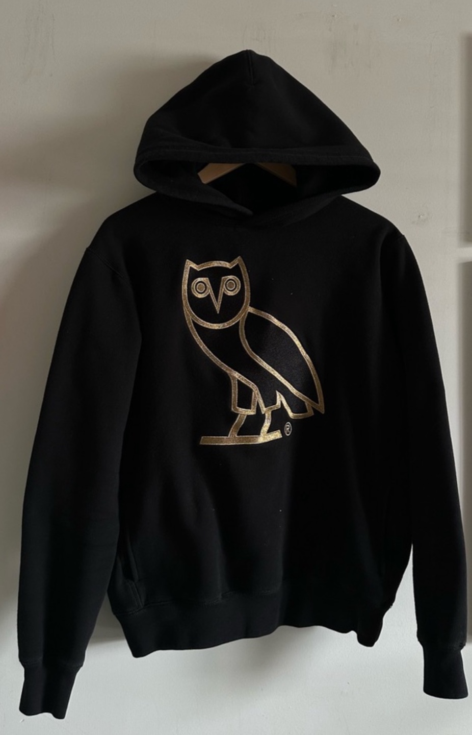 OVO Owl Hoodie - Black - Size Large
