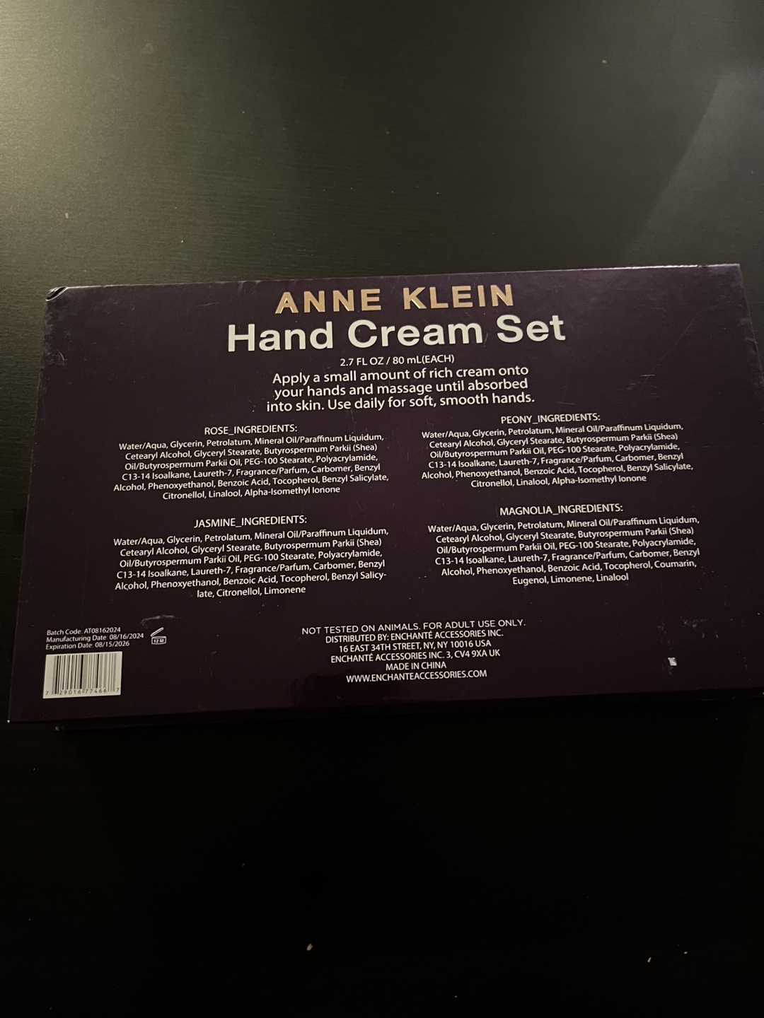 Anne Klein Luminous Luxury Hand Cream Set - photo 3