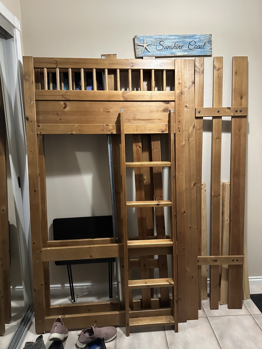 Wooden Loft Bed Frame - photo 2
