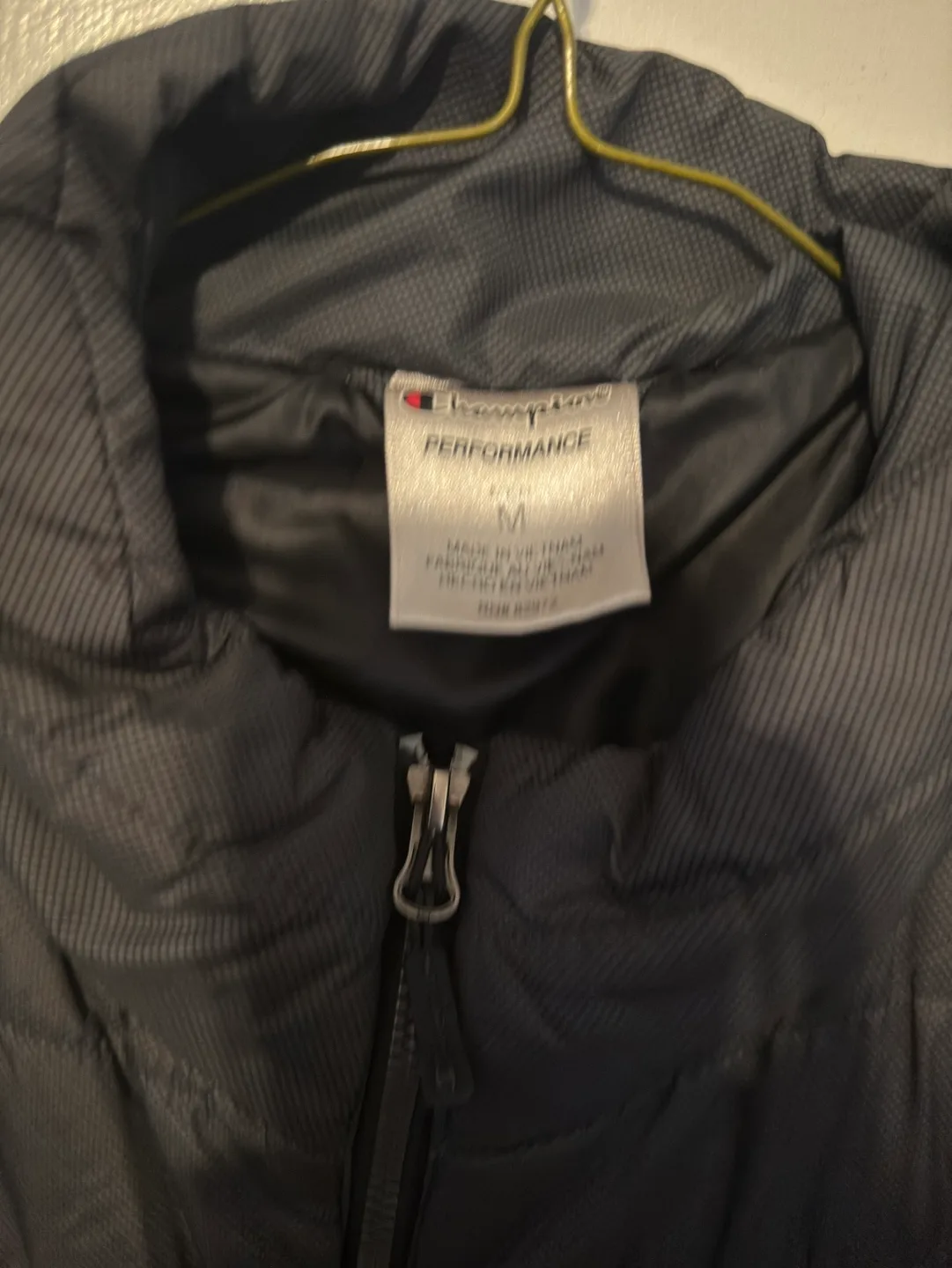 Champion Performance Men's Size Medium Black and Gray Jacket image indicator(4)