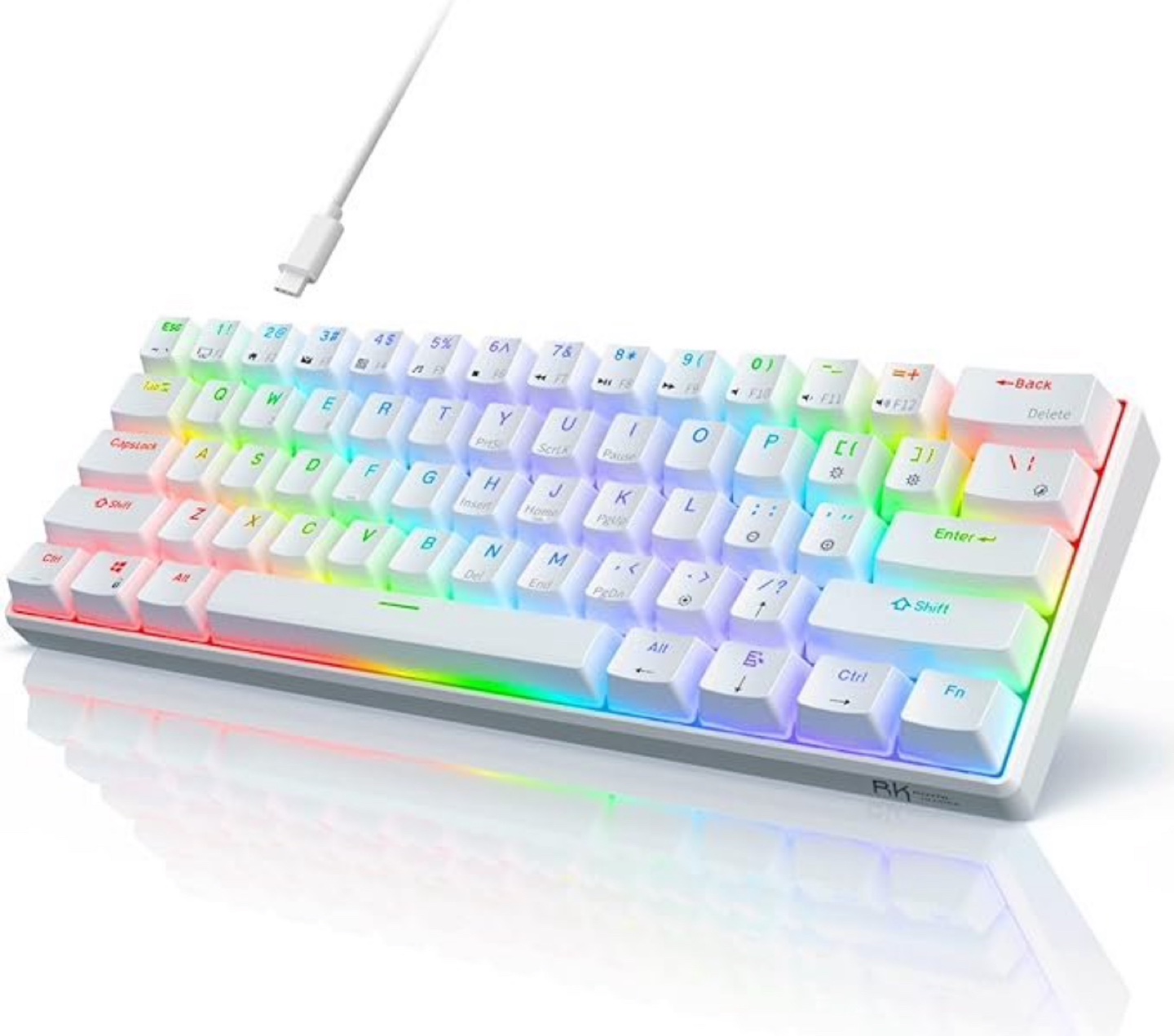 Gaming Keyboard with Logitech Mouse - photo 2
