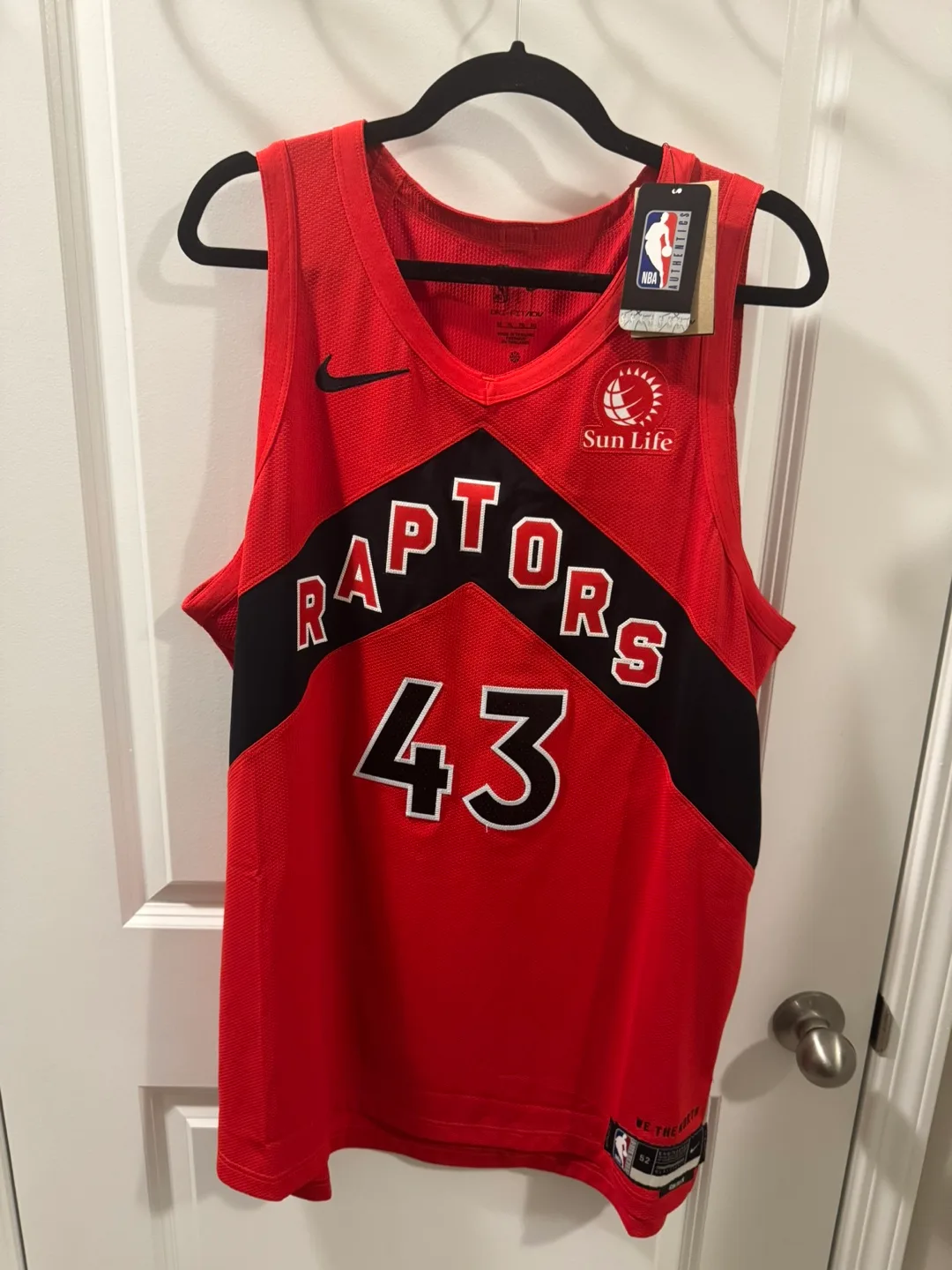 🔥 Raptors Siakam #43 Authentic Nike Jersey – XL (2022 Edition) 🔥 image indicator(2)