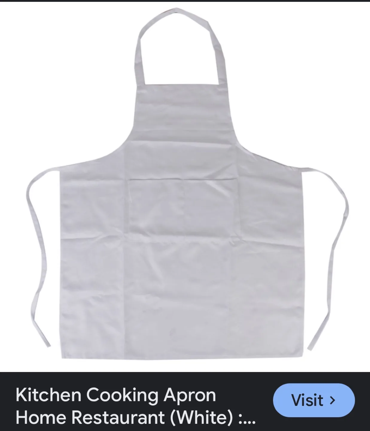 White Kitchen Aprons - Bulk Lot thumbnail