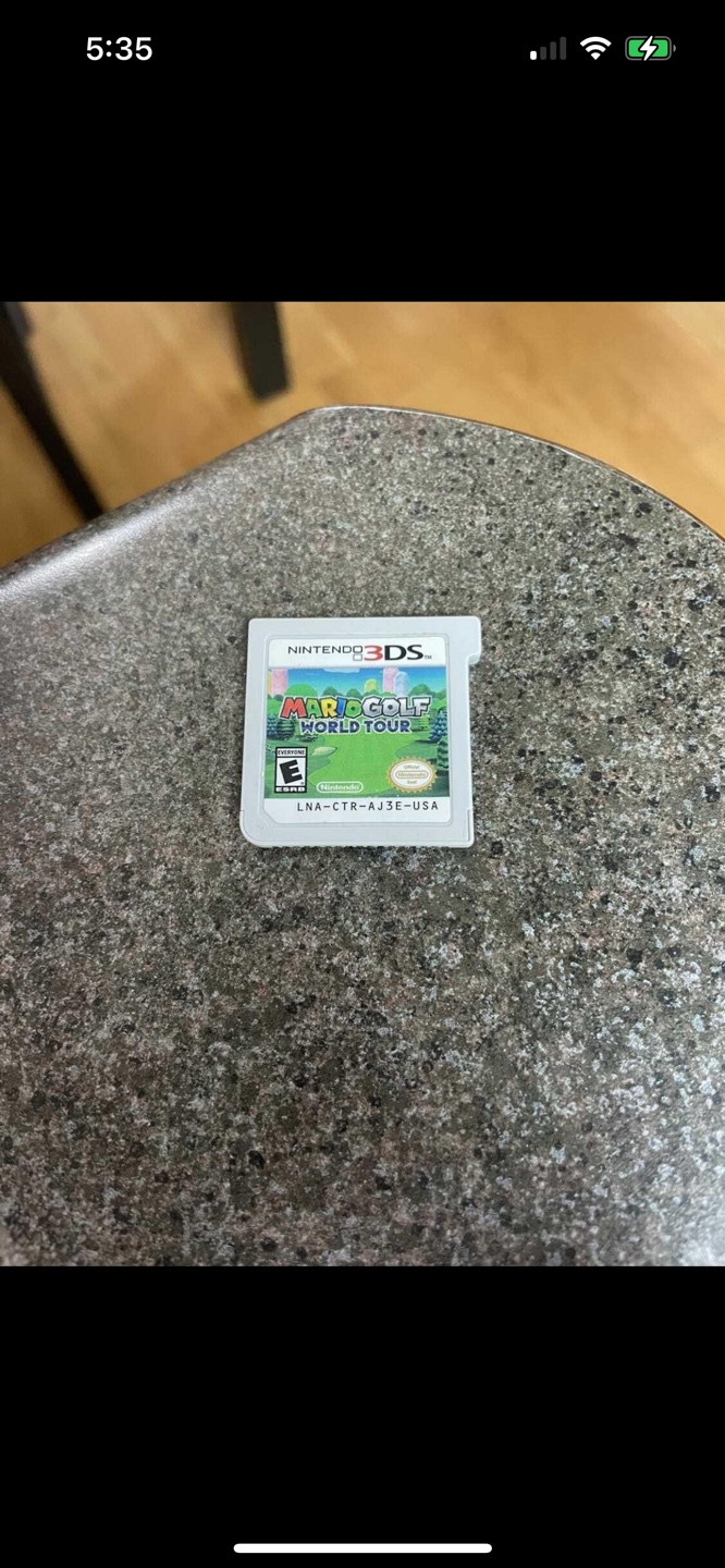 Mario Golf: World Tour (Nintendo 3DS)