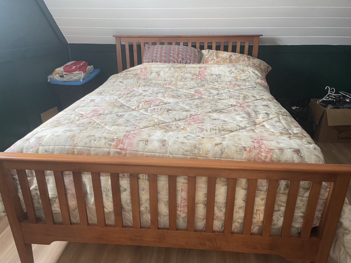 Double Wooden Bed Frame