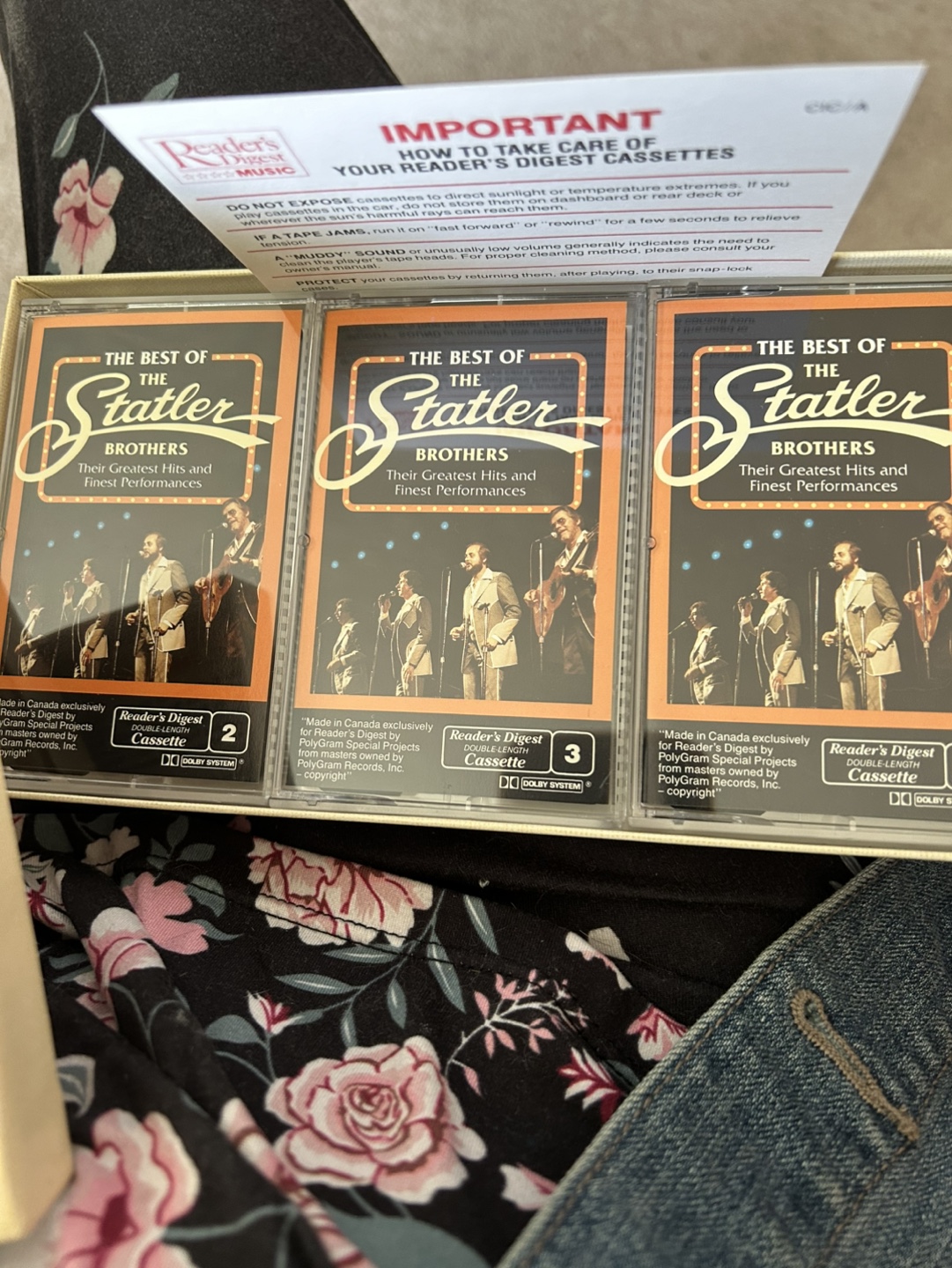Reader's Digest Cassette Tape Collection - Country Music