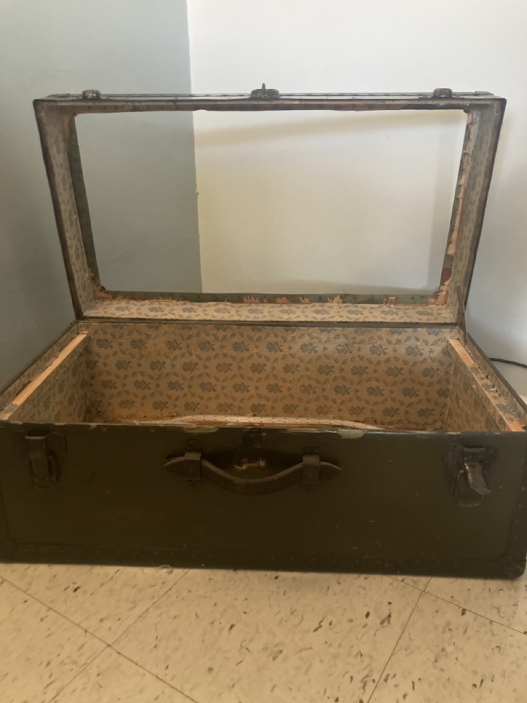 Trunk with Epoxy Resin River design - photo 4