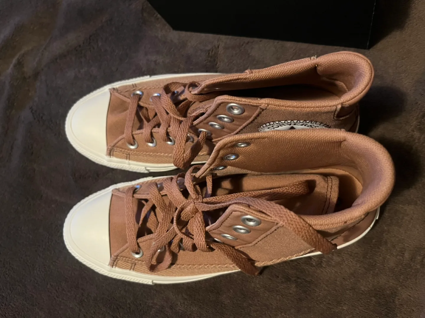 Brown Converse Chuck Taylor All Star High Top Sneakers image indicator(3)