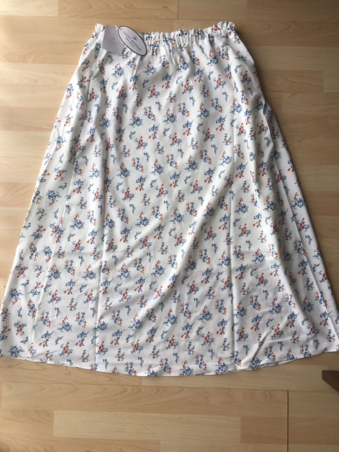 Sweet Southern Maxi Skirt, Floral  Print, Size M