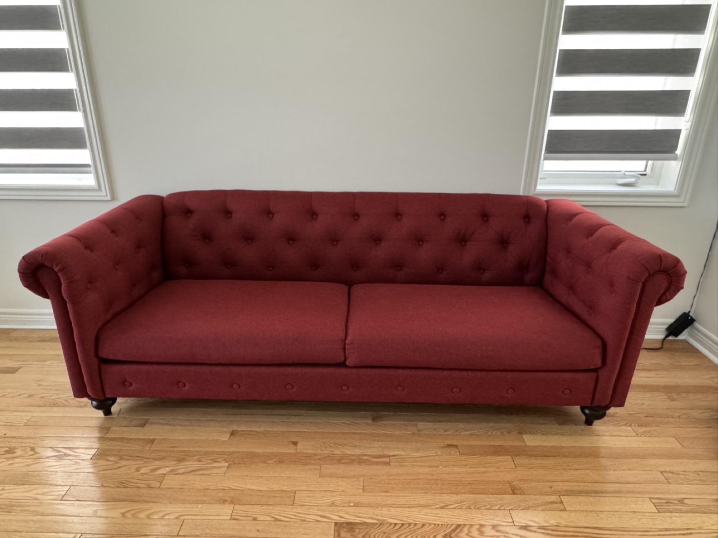 Burgundy Chesterfield Sofa