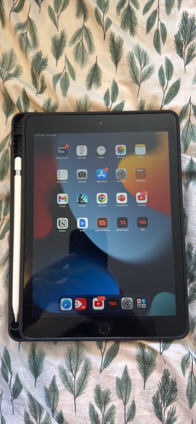 iPad with Apple Pencil