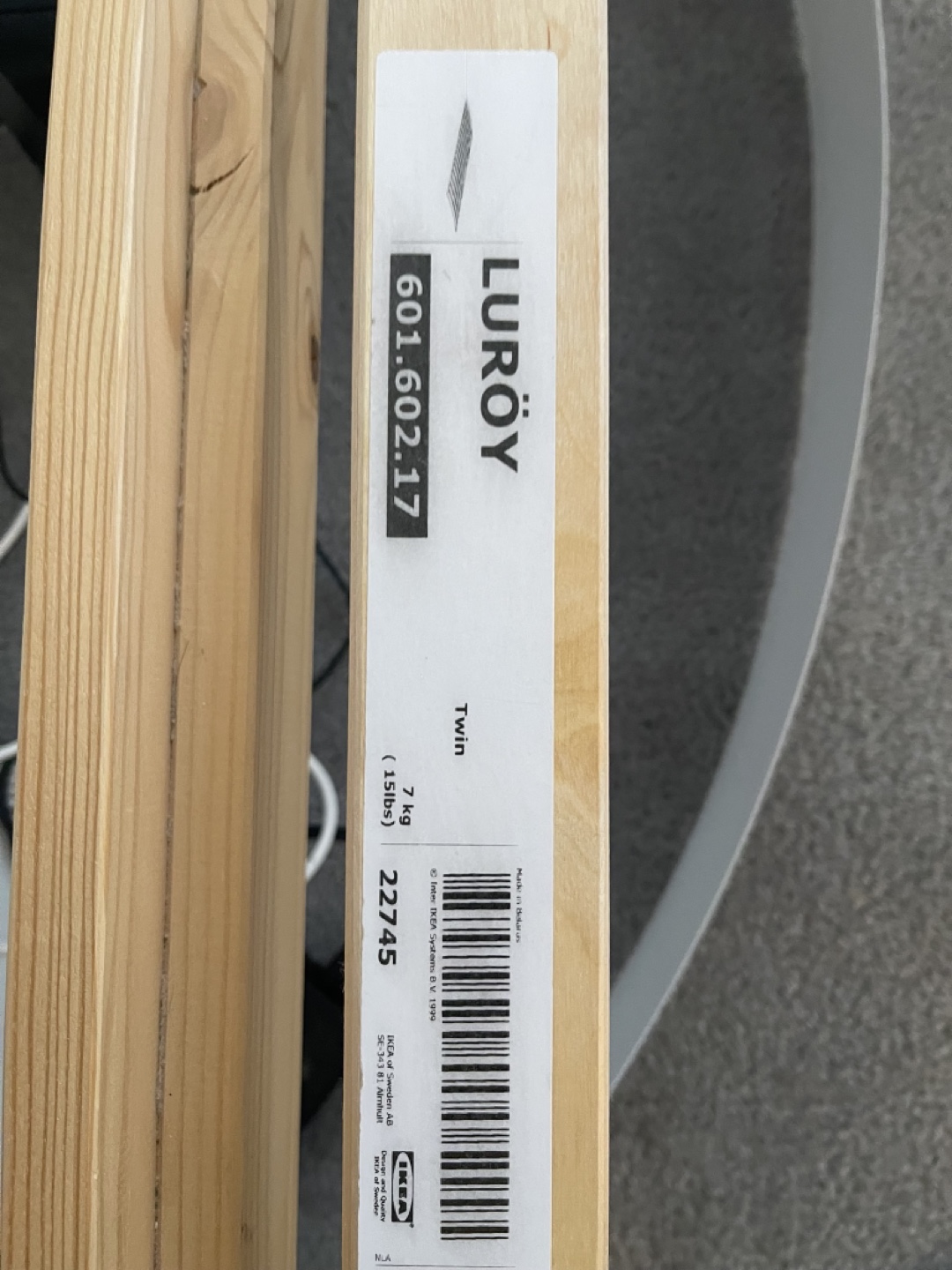 IKEA Luroy Twin Bed Frame - photo 3