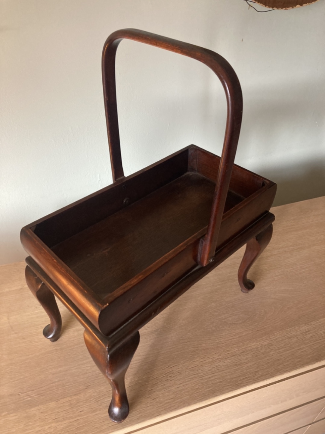French Walnut Book and Magazine stand - photo 2