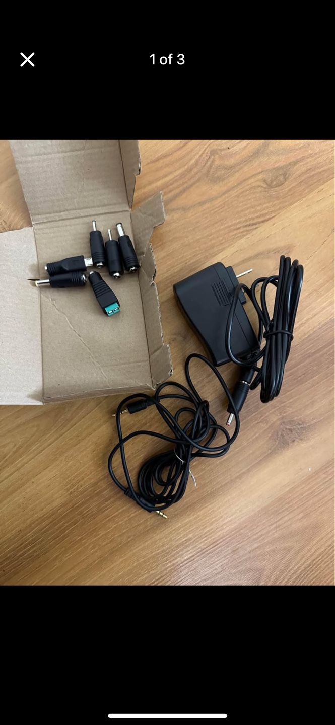 Universal Power Adapter Kit with Multiple Tips