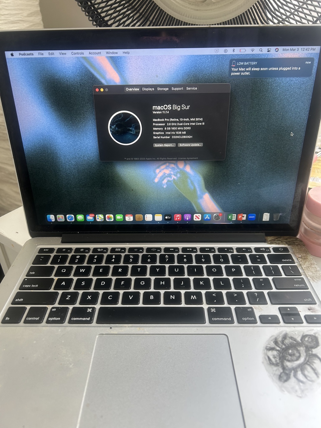 MacBook Pro 13-inch, macOS Big Sur
