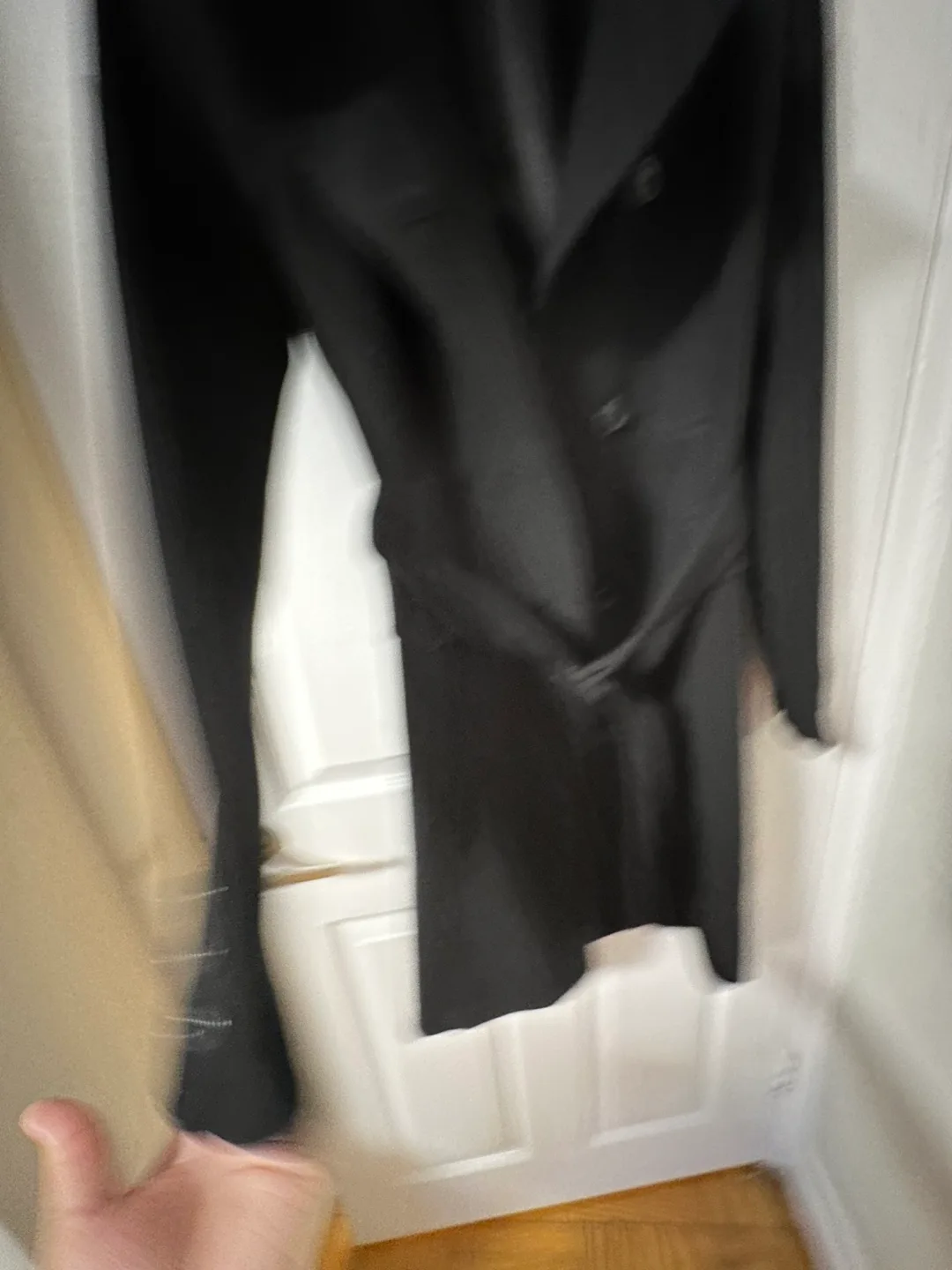 Chic by Jacob Black Peacoat - Size P/S image indicator(3)