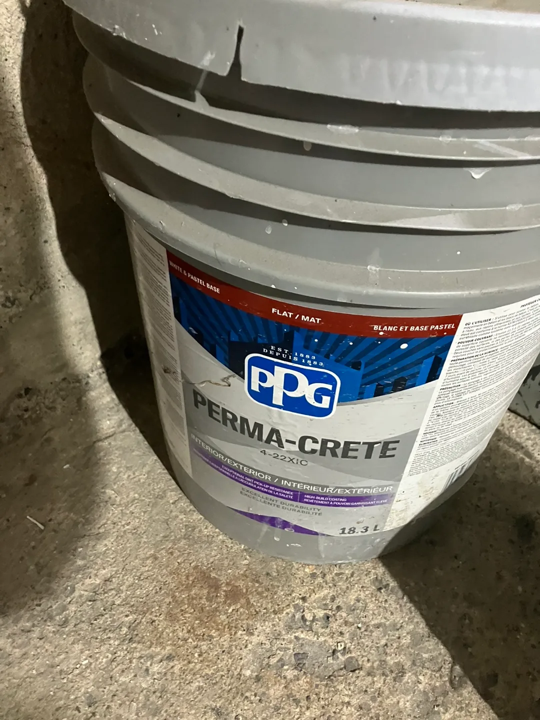 Assorted Paint Buckets - Benjamin Moore, PPG, MF Proline image indicator(3)