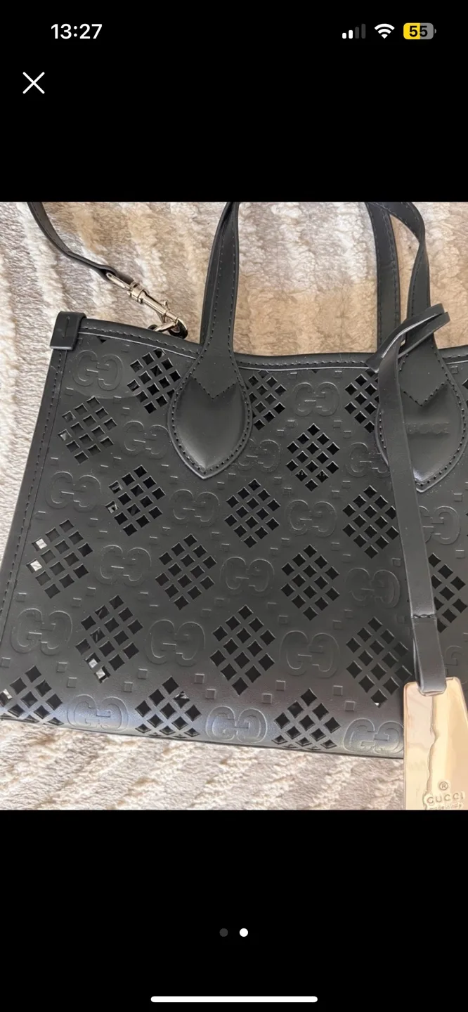 Perforated GG Tote Bag image indicator(2)