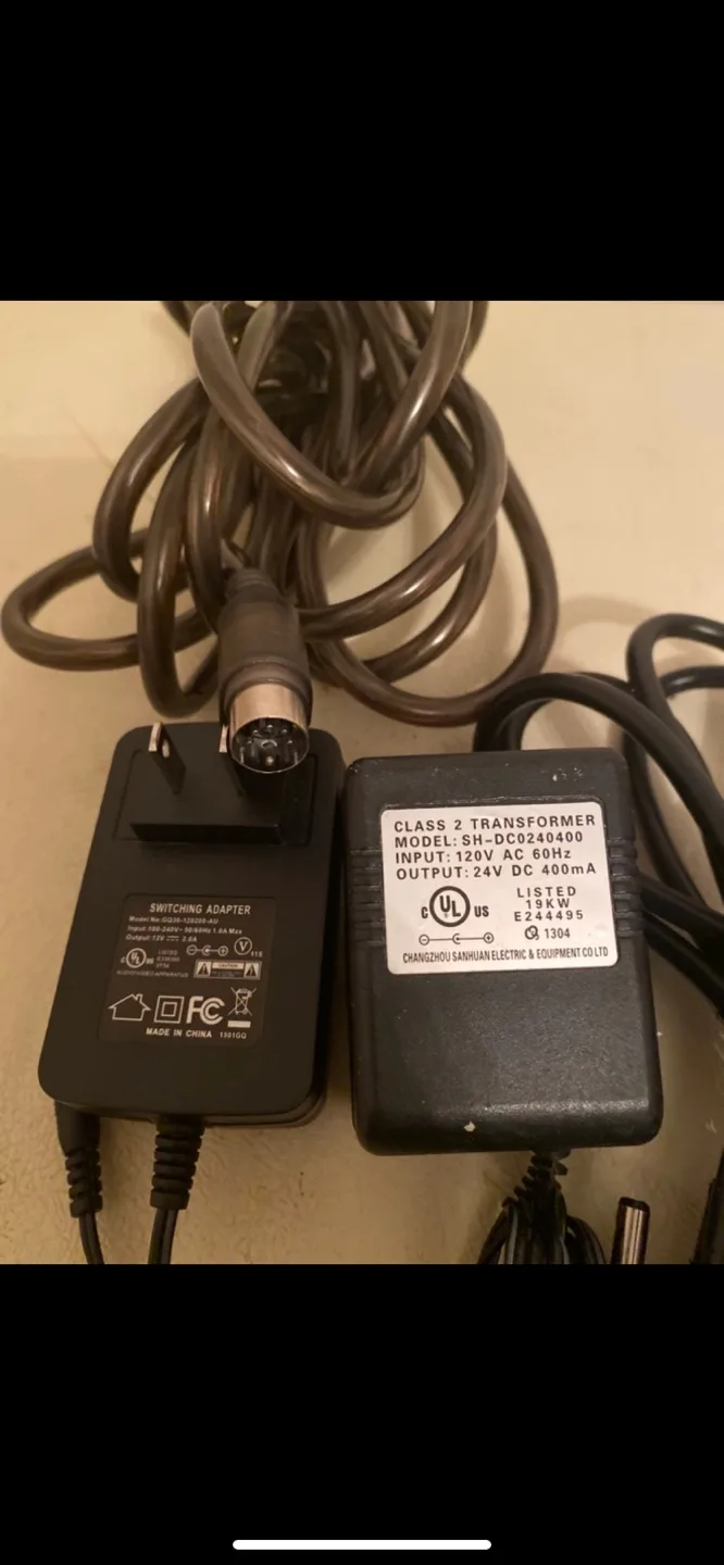 Panel Light ❤️, Foot Pedal, Power Adapters & Cables Bundle image indicator(6)