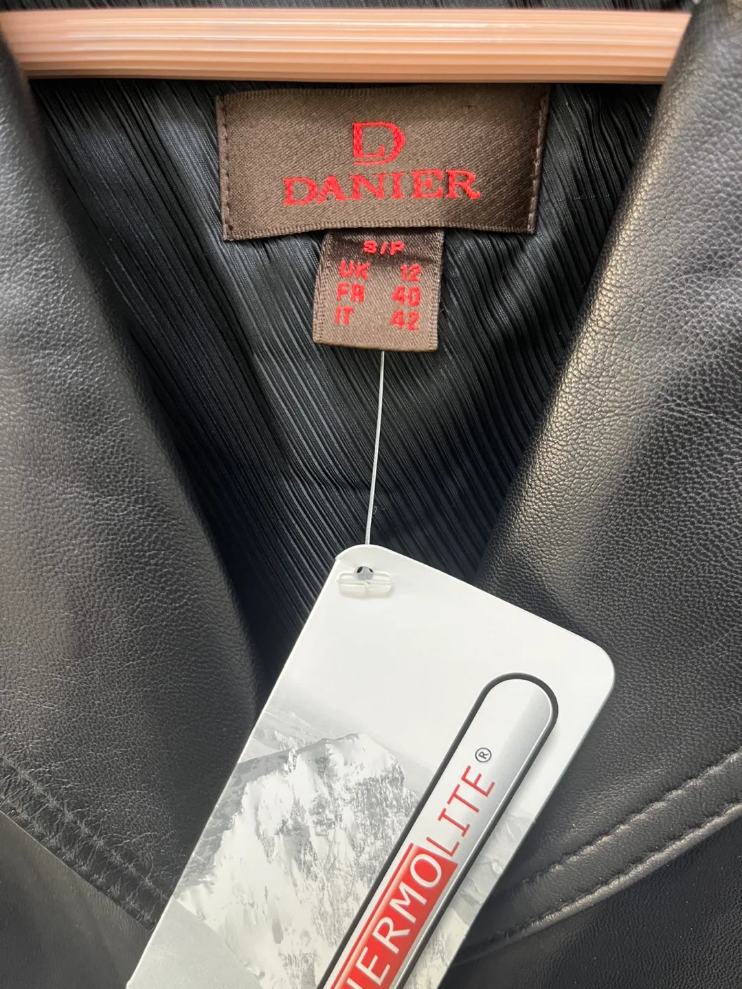 Danier Long Genuine Leather Trench Coat image indicator(2)