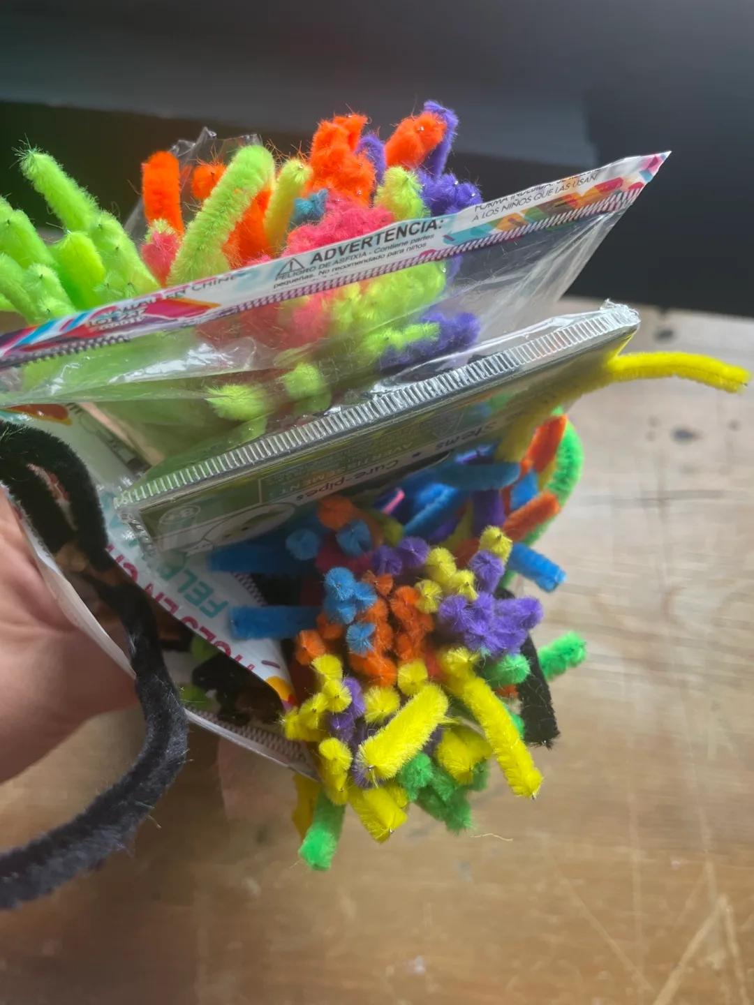 Bulk Chenille Stems - Assorted Colours image indicator(2)