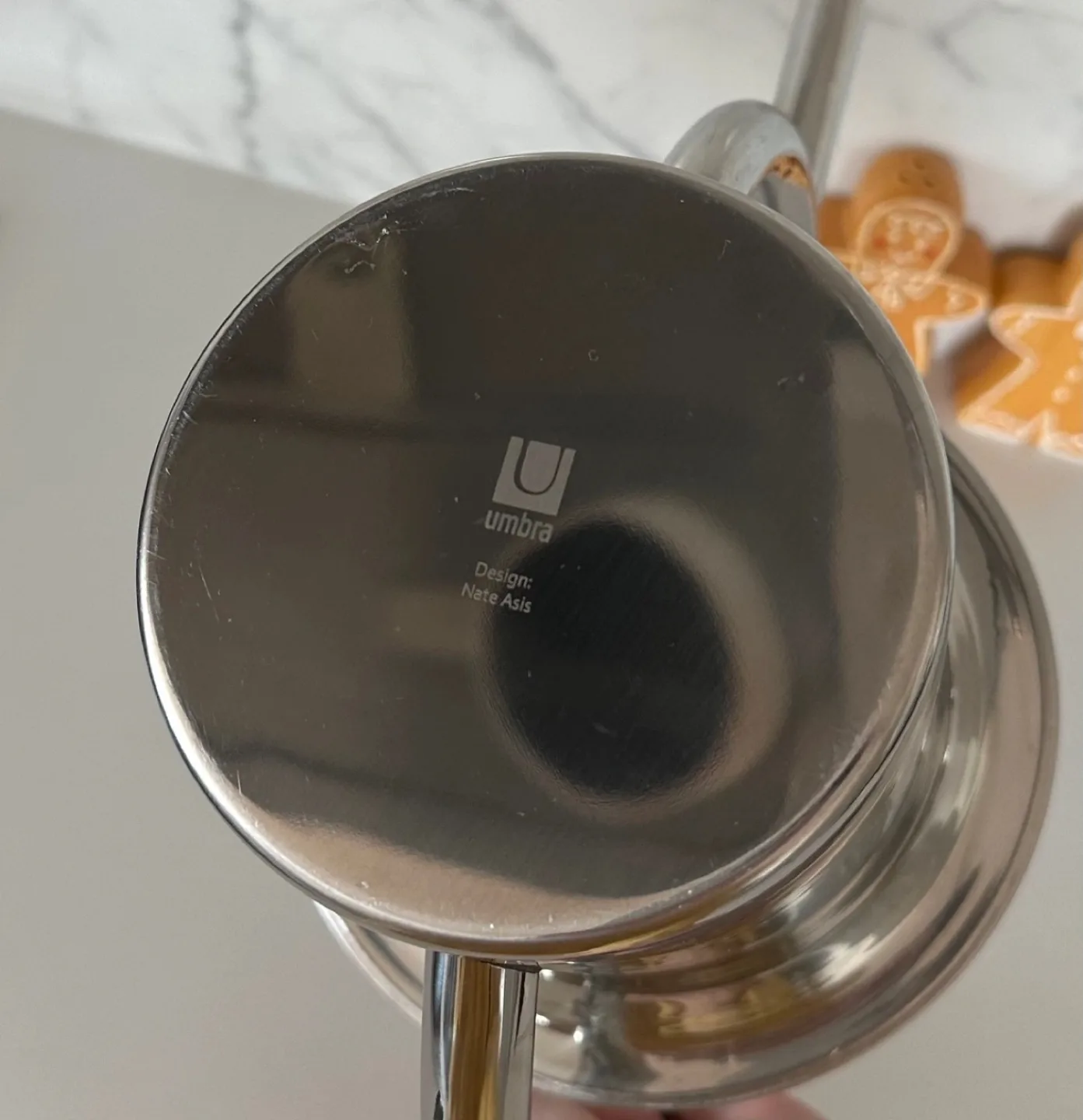 Umbra Quench Watering Can, Stainless Steel, Medium image indicator(2)