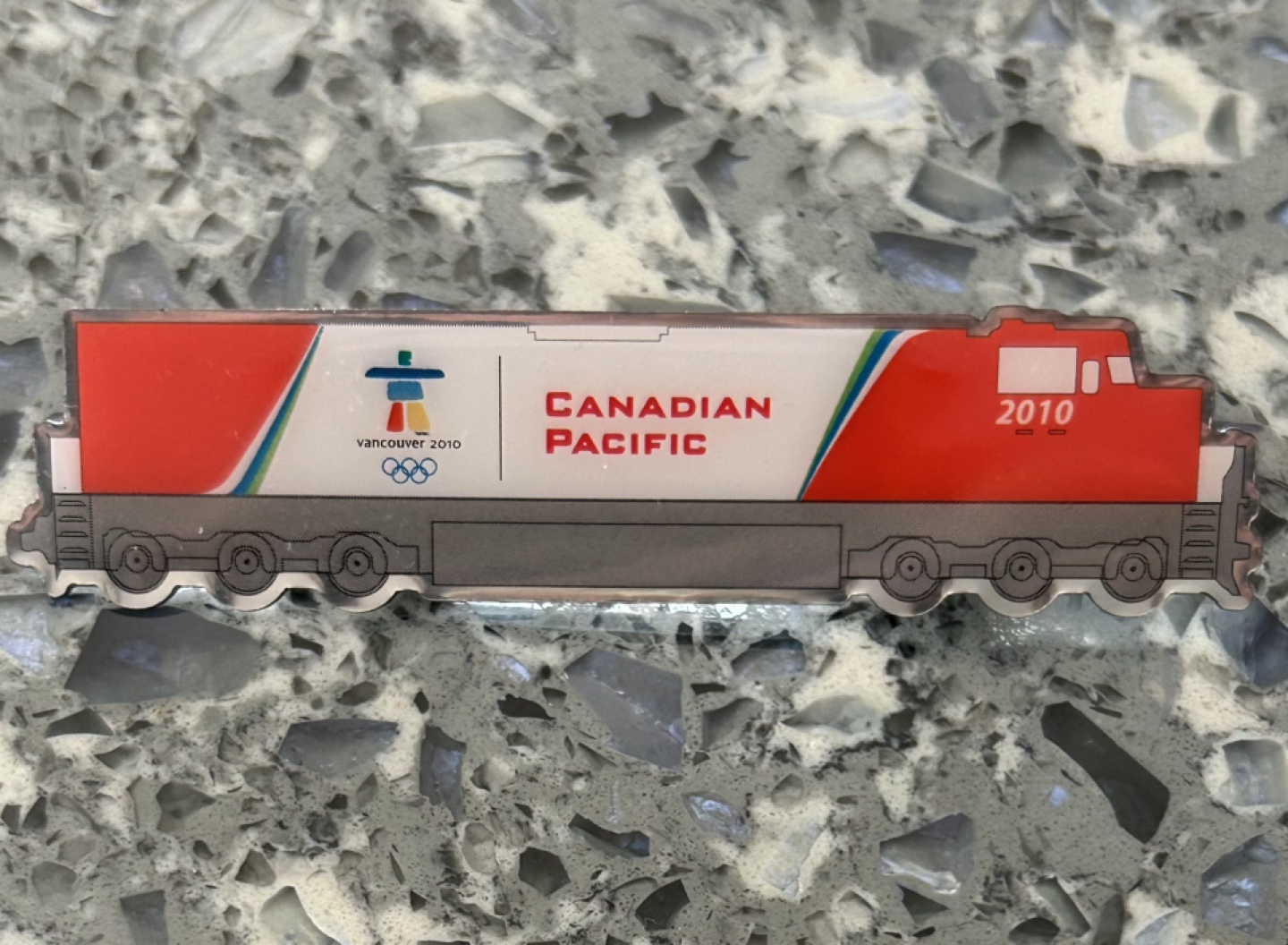 Canadian Pacific 2010 Vancouver Olympics Train Lapel Pin