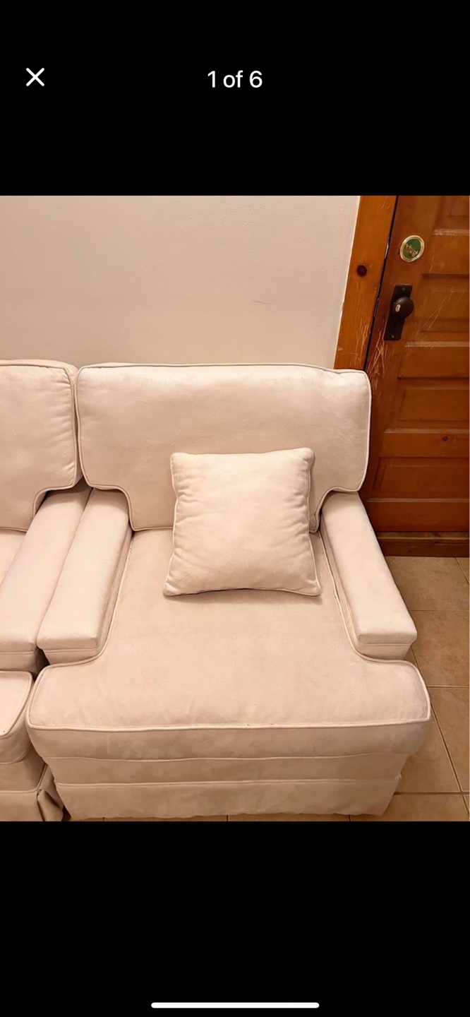 Two Chairs Cream-coloured - photo 2