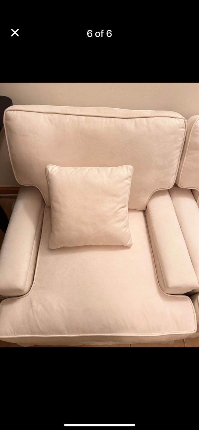 Two Chairs Cream-coloured - photo 5