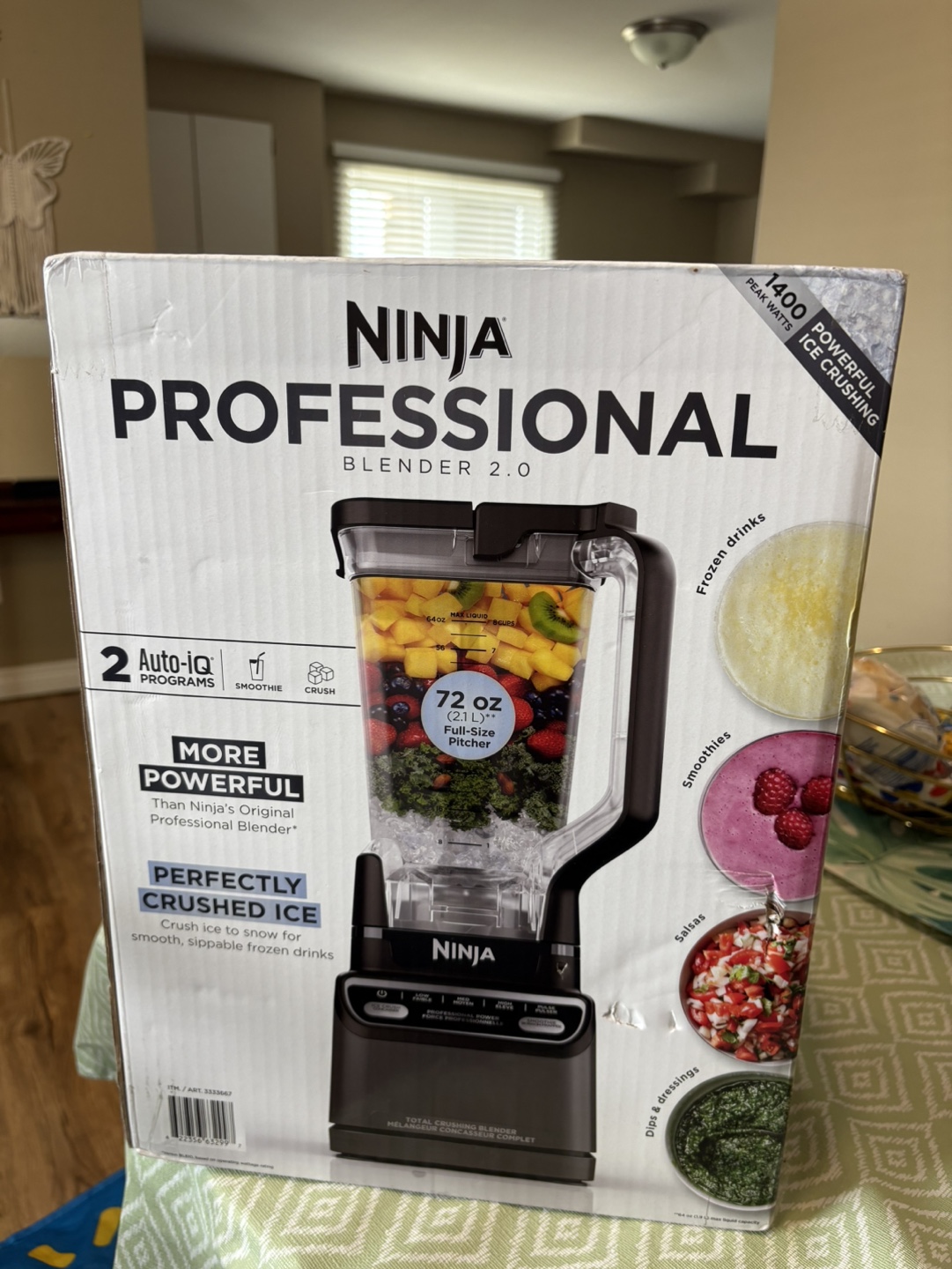 Ninja Professional Blender 2.0 - 72oz