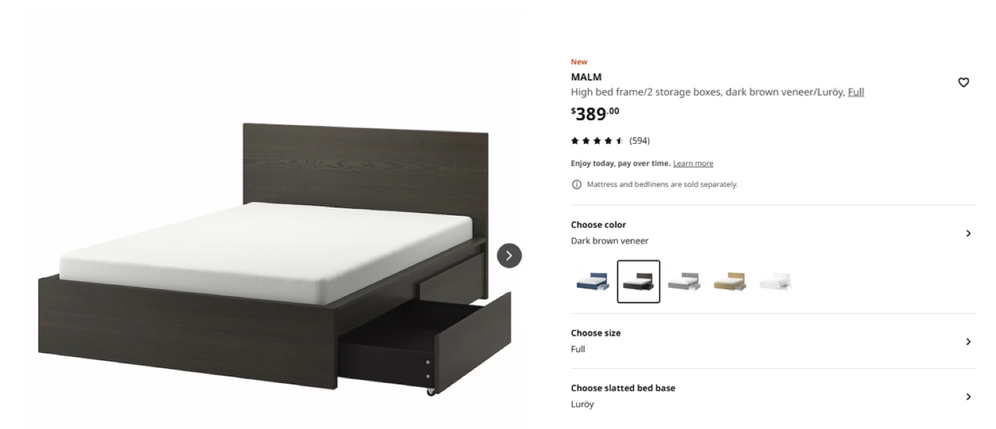 IKEA Bedframe - photo 2