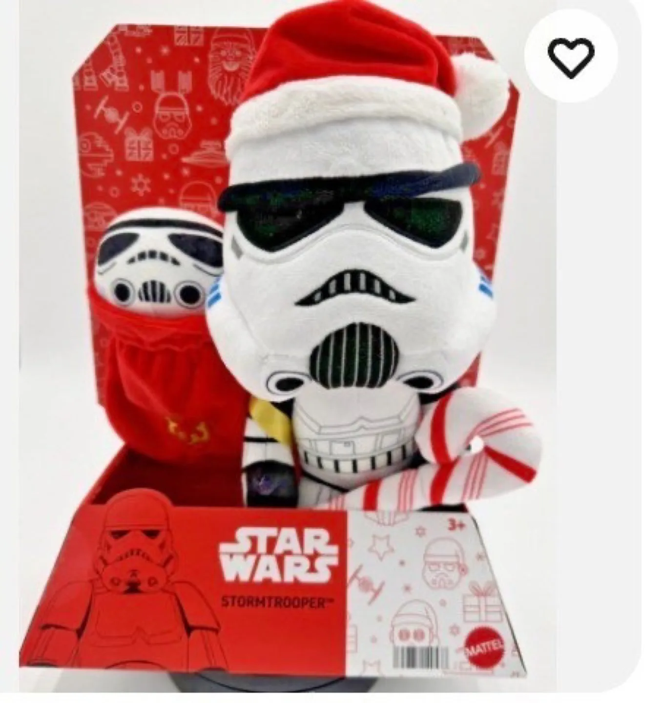🧡 Star Wars Stormtrooper Holiday Plush Set - Mattel image indicator(3)