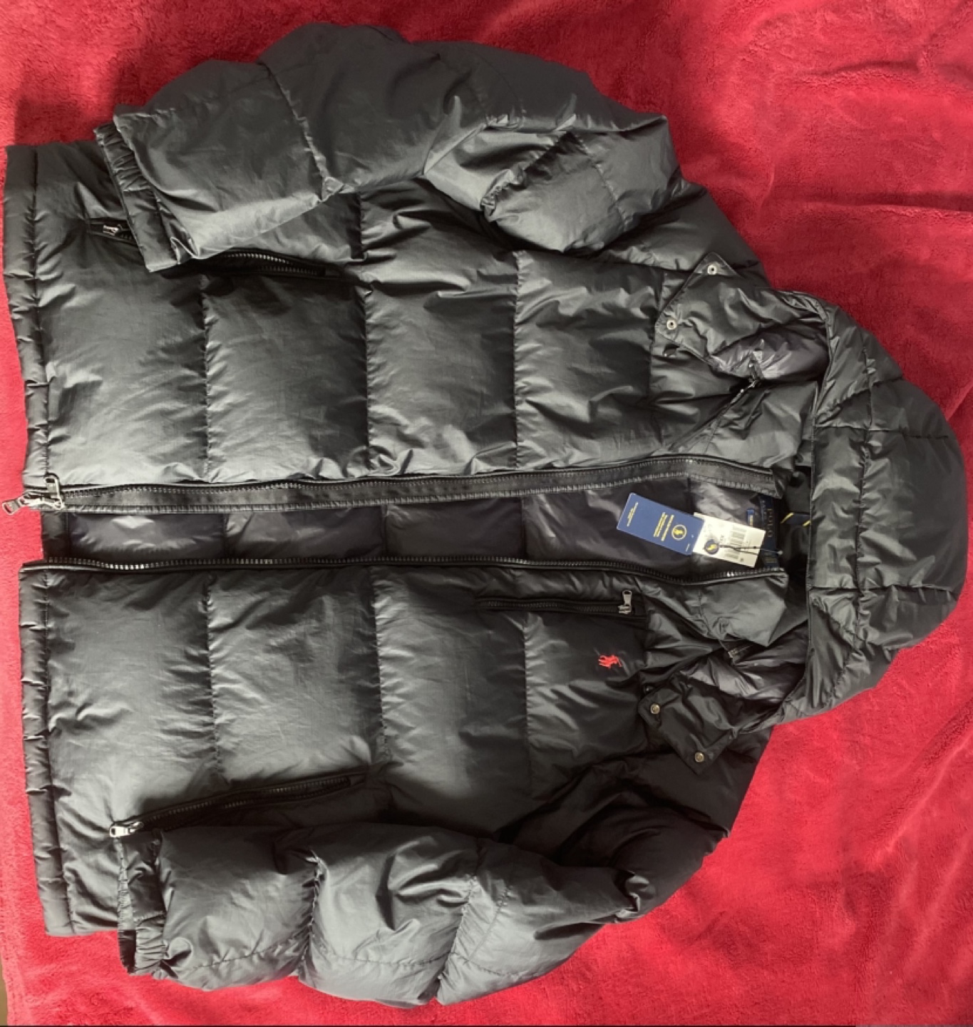 Mens Polo Ralph Lauren Black Puffer - photo 3